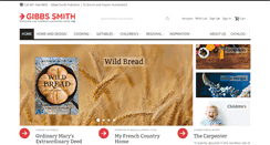 Desktop Screenshot of gibbs-smith.com
